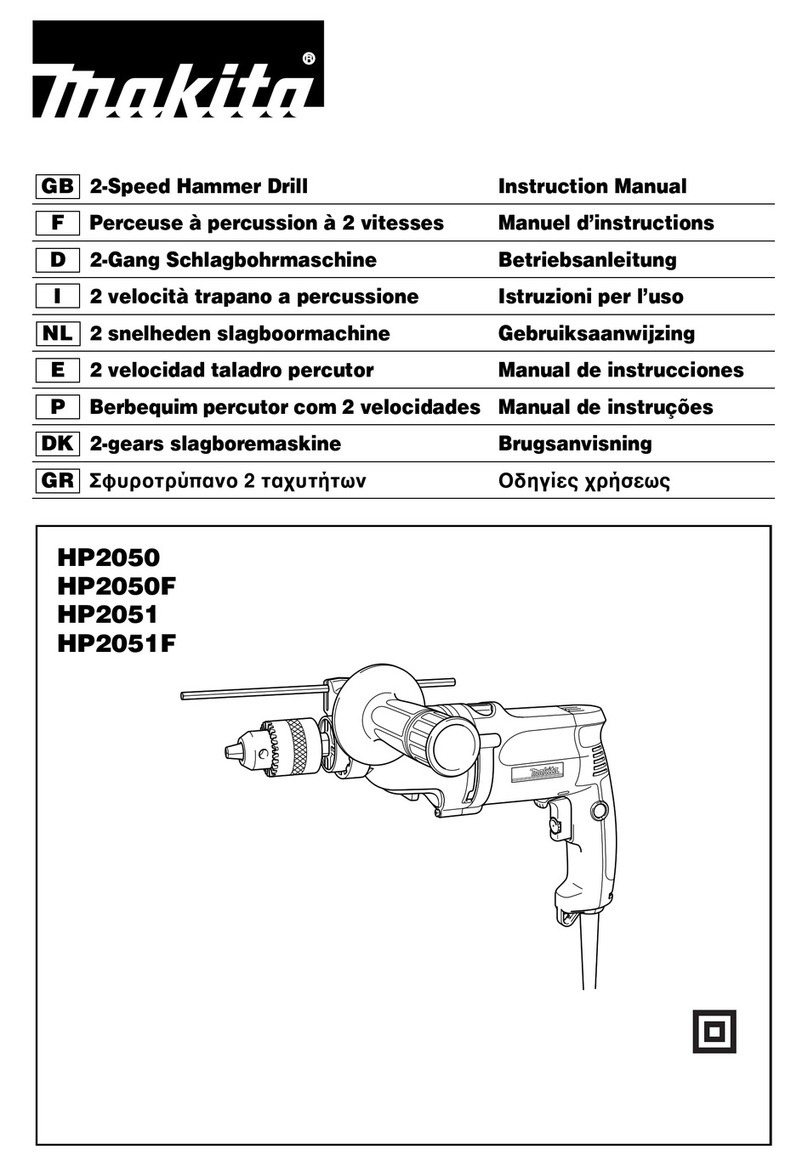 Makita HP2050 instruction manual
