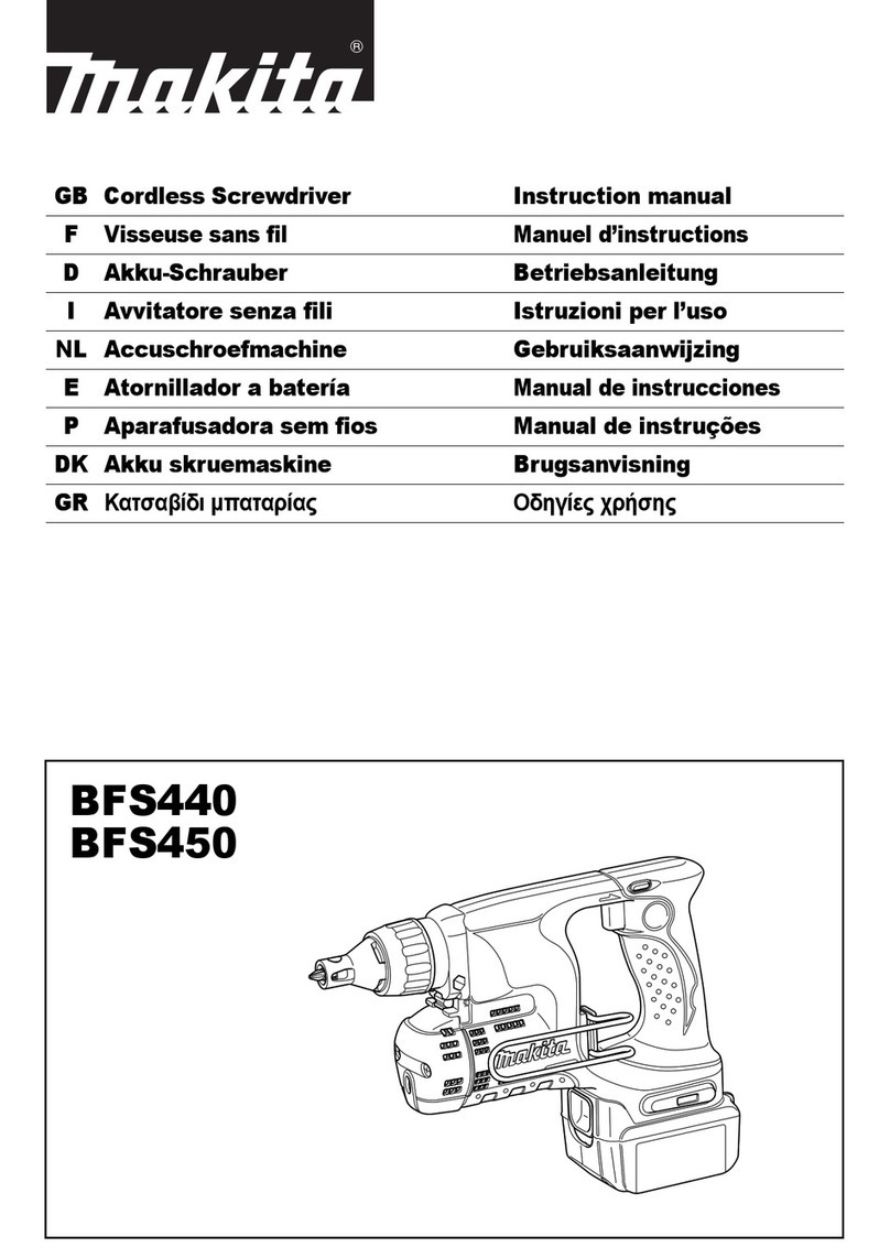 Makita BFS440 User manual Makita BFS440 User manual