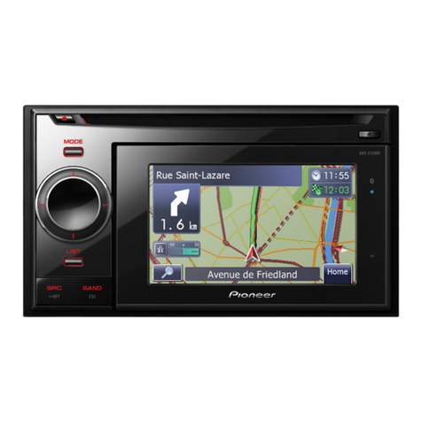 Pioneer AVIC-F320BT installation manual
