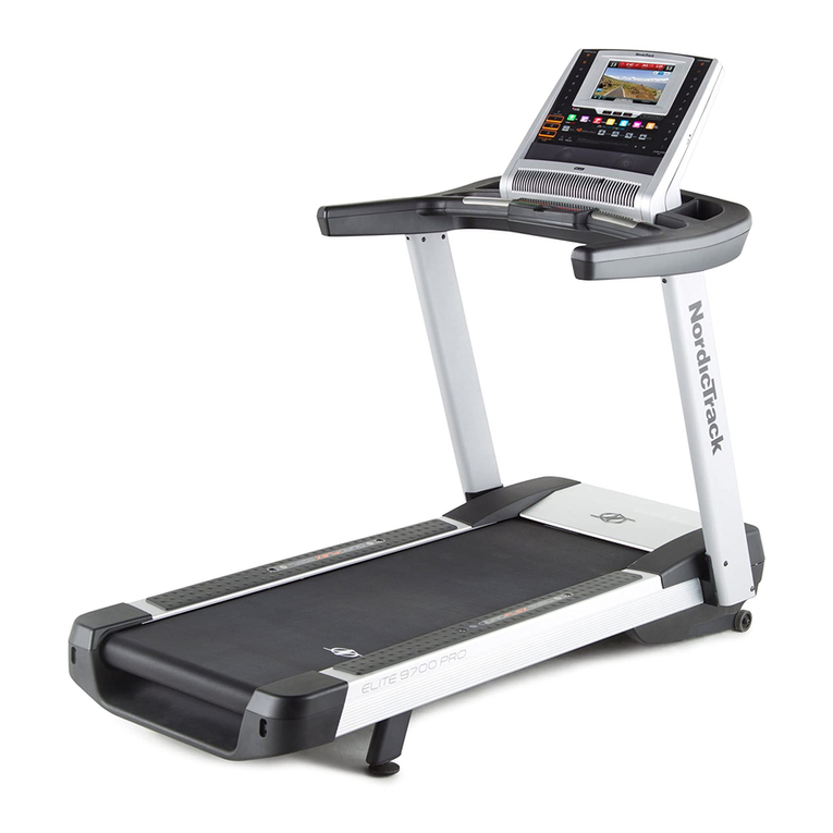NordicTrack Elite 9700 Pro Treadmill manual NordicTrack Elite 9700 Pro Treadmill manual