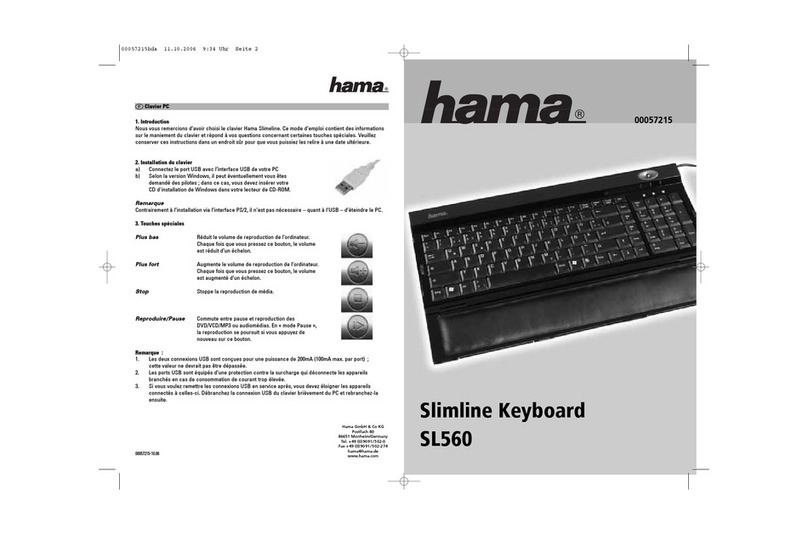 Hama SL560 Operating	 instruction