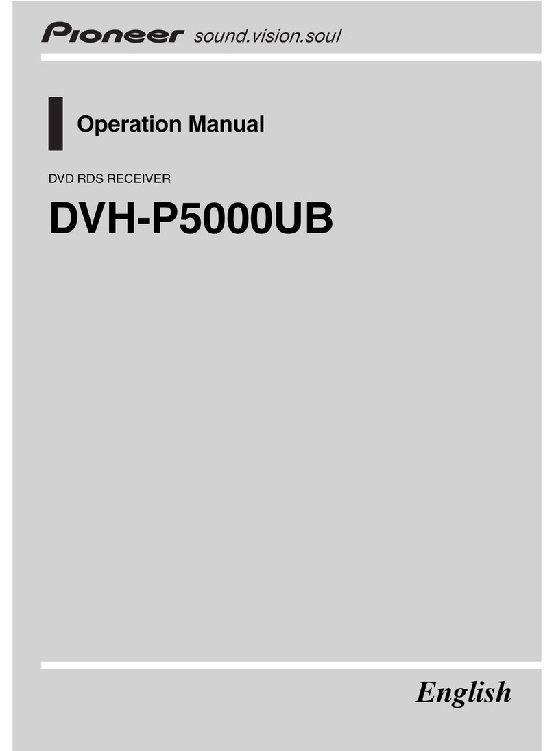 Pioneer DVH-P5000UB User manual