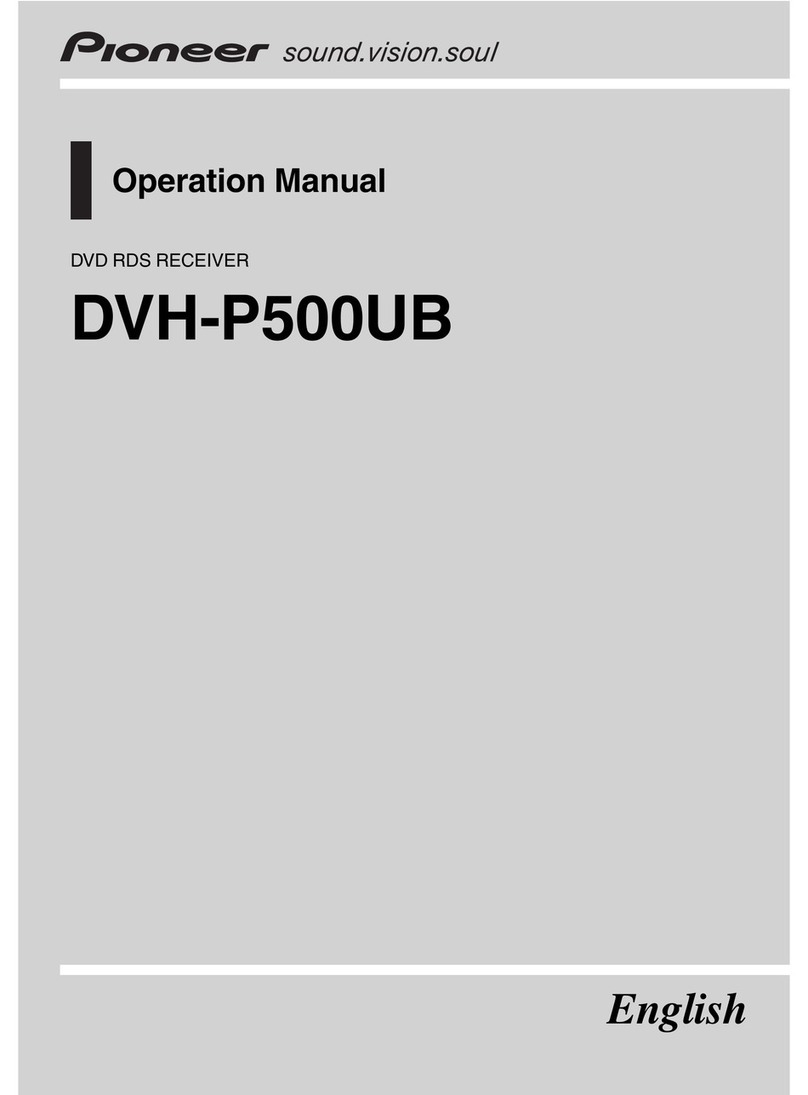 Pioneer DVH-P500UB Operation manual
