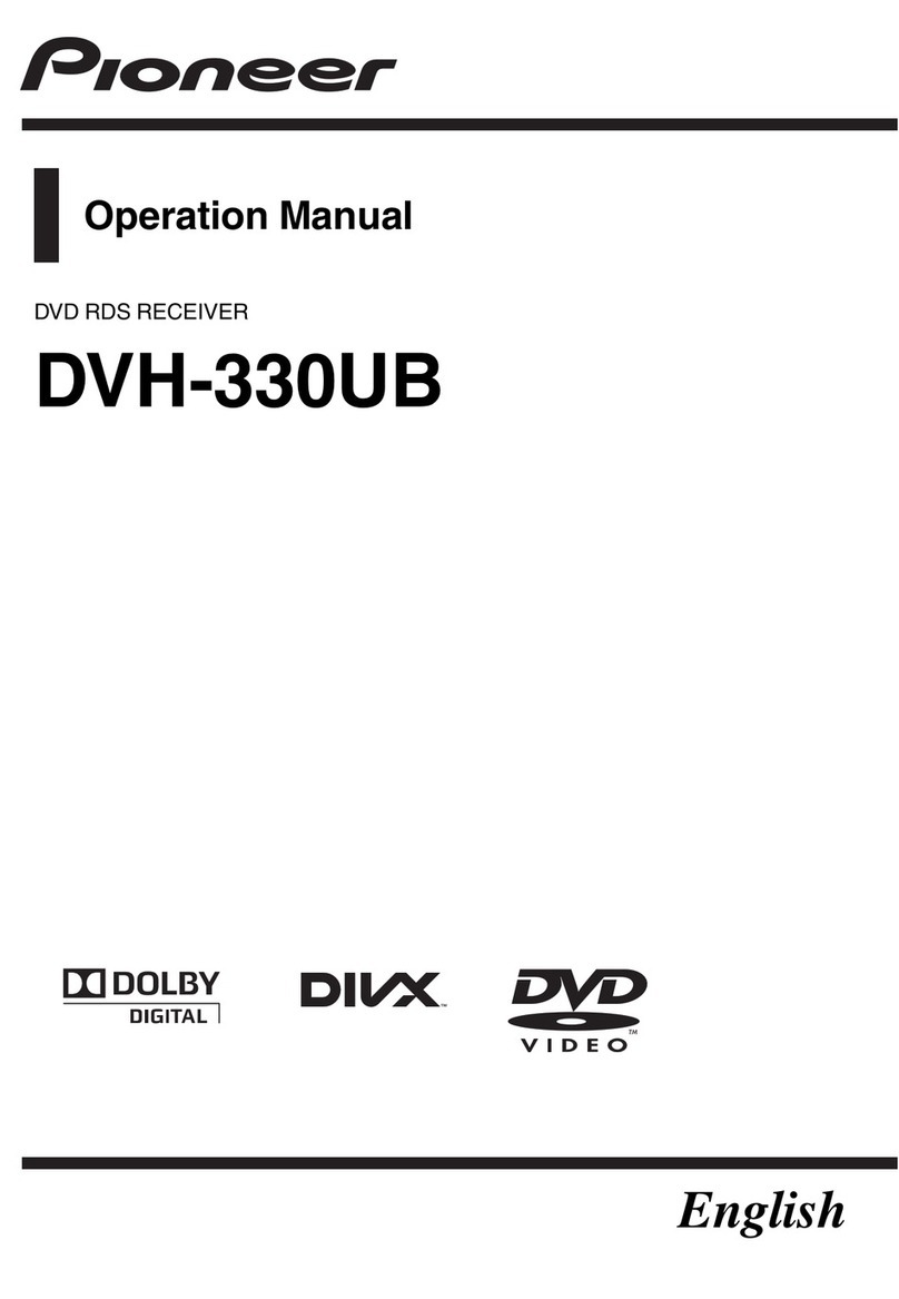 Pioneer DVH-330UB Operation manual