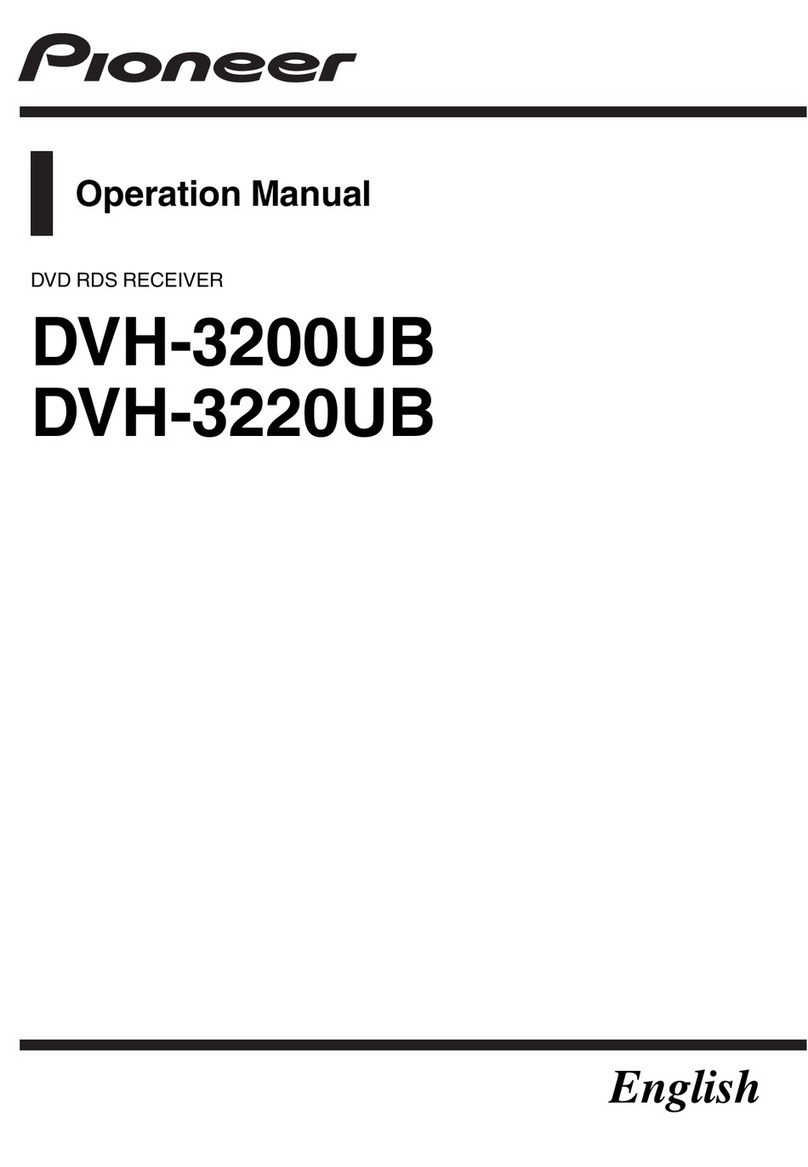 Pioneer DVH-3220UB Operation manual