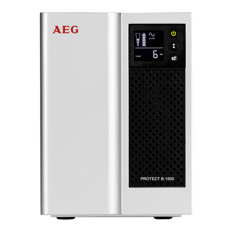 AEG PROTECT B. 2000 User manual AEG PROTECT B. 2000 User manual