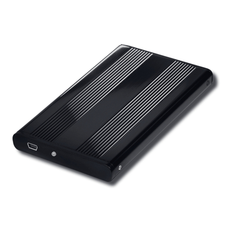 Hama 2.5" Hard disk Enclosure User manual