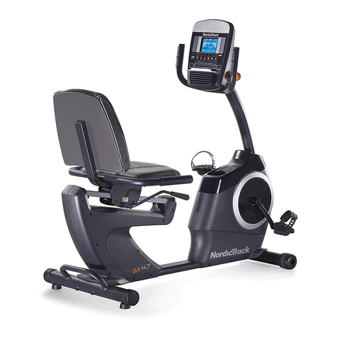 NordicTrack Gx 4.7 Bike manual