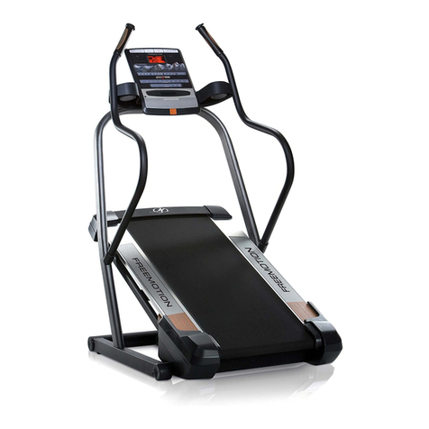 NordicTrack Incline Trainer X3 Treadmill User manual