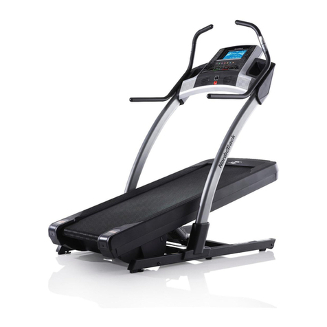 NordicTrack X7i Incline Trainer User manual