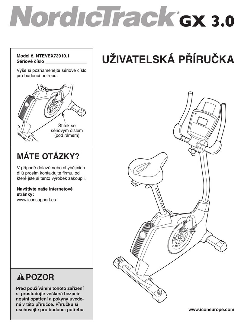 NordicTrack Gx 3.0 Gw Bike Manual NordicTrack Gx 3.0 Gw Bike Manual