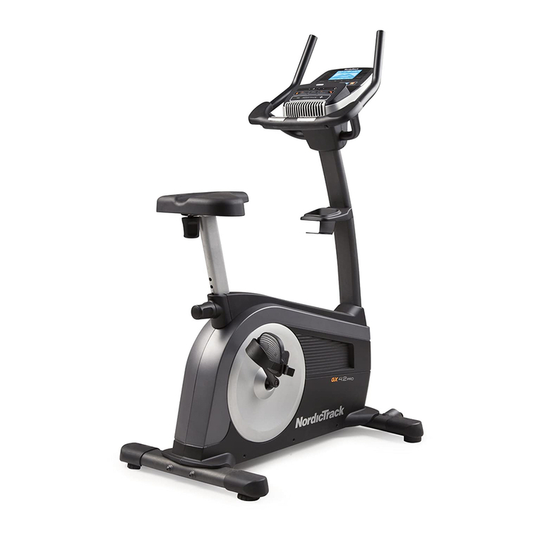 NordicTrack Gx 4.2 Pro Bike User manual