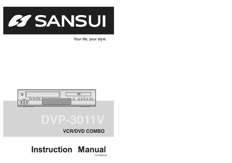 Sansui DVP-3011V User manual