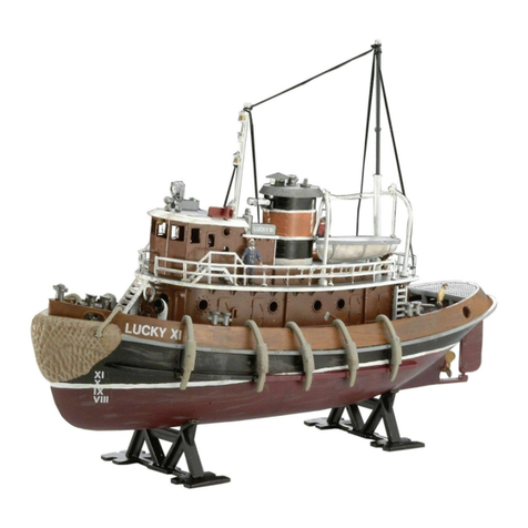 REVELL Harbour Tug Boat Assembly instructions