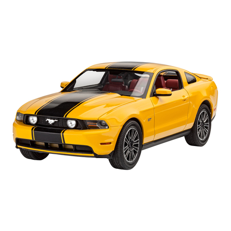 REVELL 2010 FORD MUSTANG GT User manual