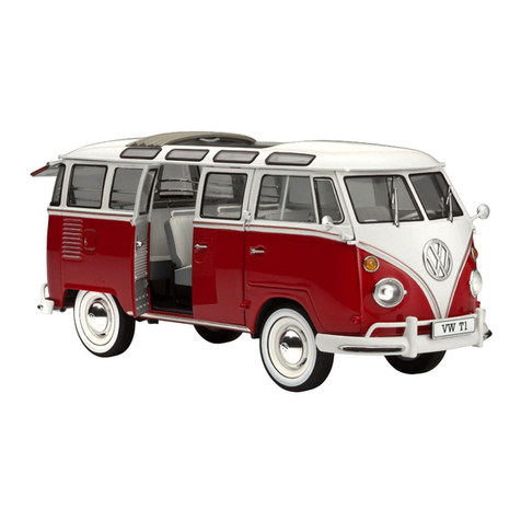 REVELL VOLKSWAGEN T1 SAMBA BUS User manual
