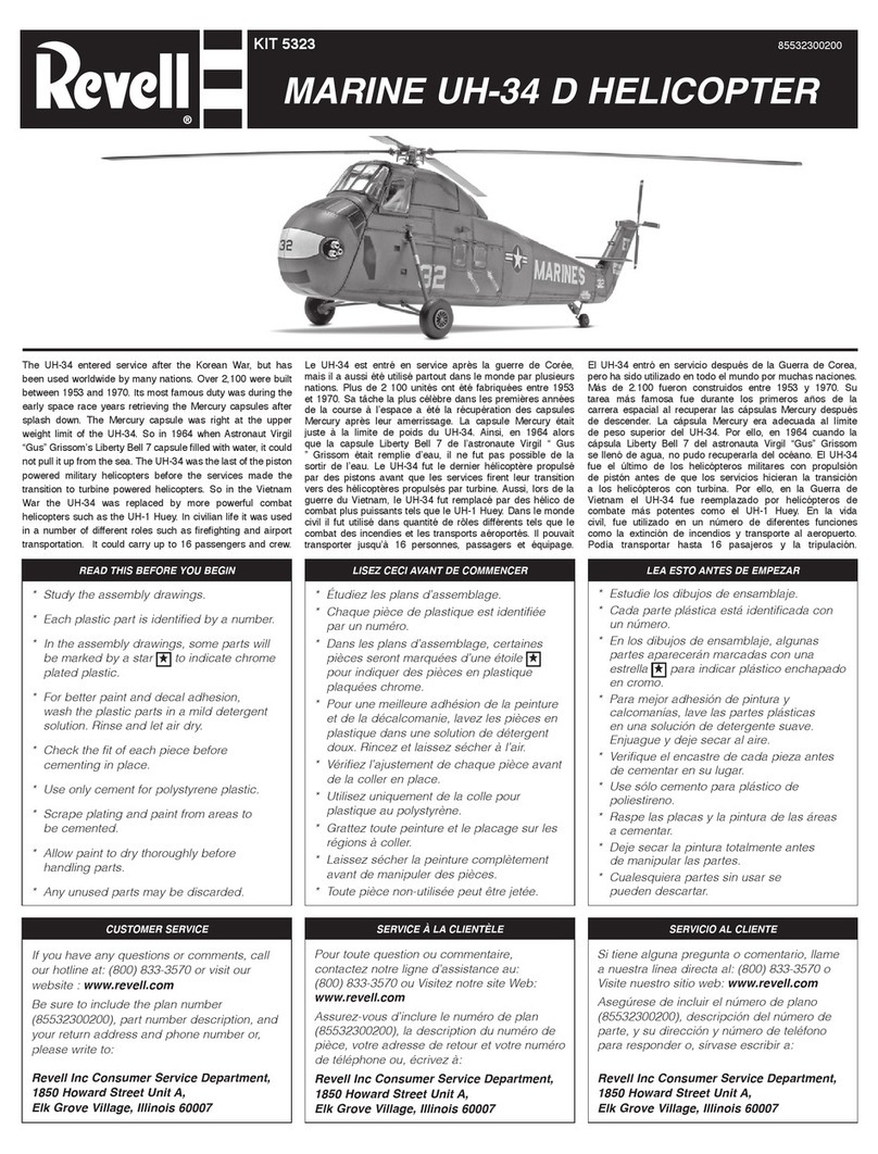 REVELL KIT 5325 User manual