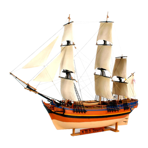 REVELL H.M.S. Bounty User manual