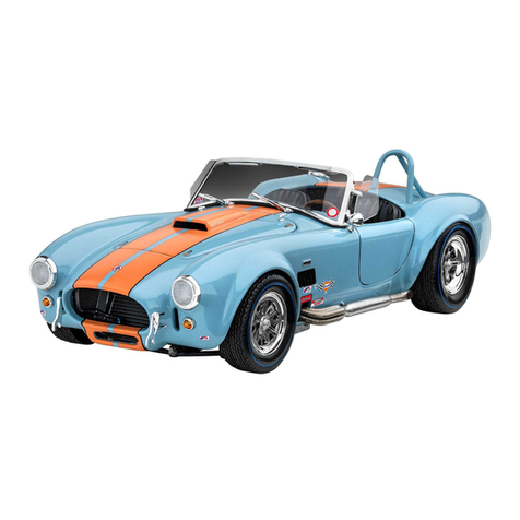 REVELL MONOGRAM SHELBY COBRA 427 S/C User manual
