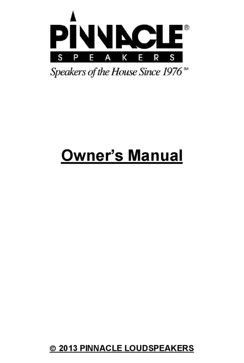 Pinnacle PR MAN 950G REV0613 User manual Pinnacle PR MAN 950G REV0613 User manual