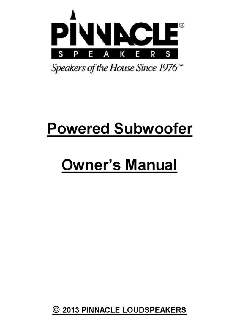 Pinnacle PR MAN Q5 REV0113 owner's manual