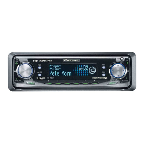Pioneer DEH-P6600R Operation manual