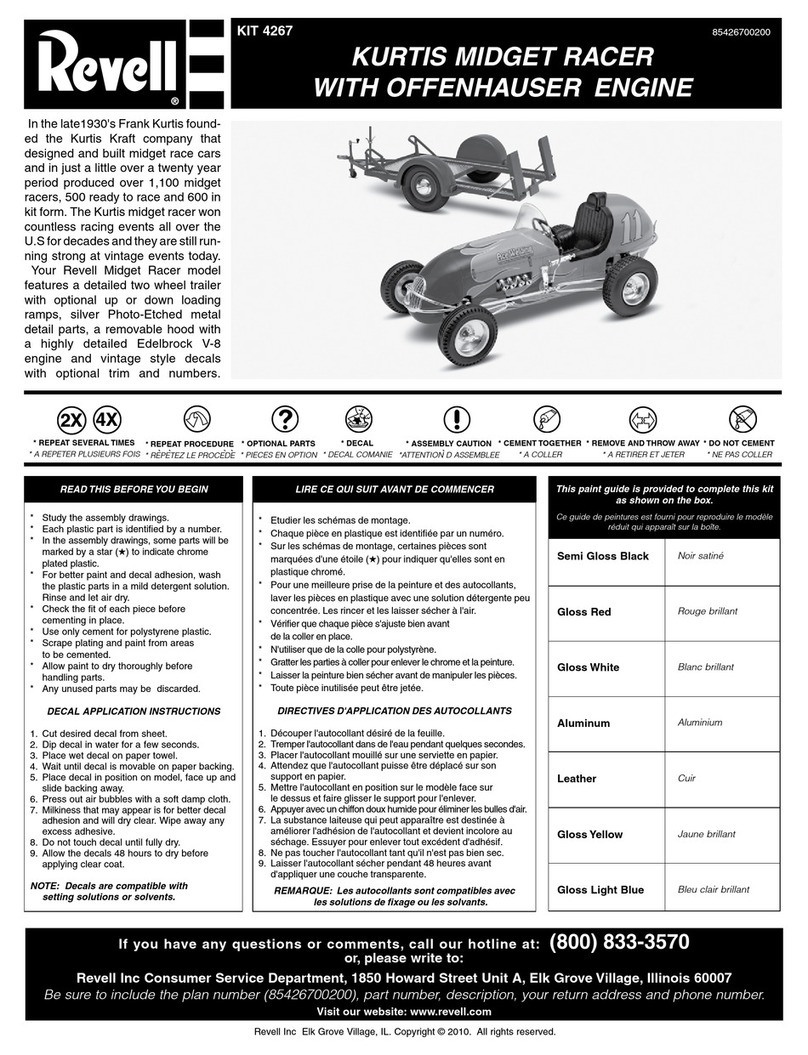 REVELL KIT 4267 User manual