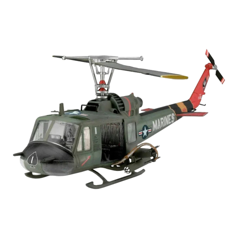 REVELL Bell UH-1 "Huey Hog" User manual