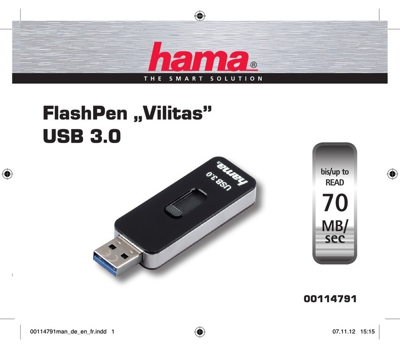 Hama Vilitas FlashPen USB 3.0 User manual Hama Vilitas FlashPen USB 3.0 User manual