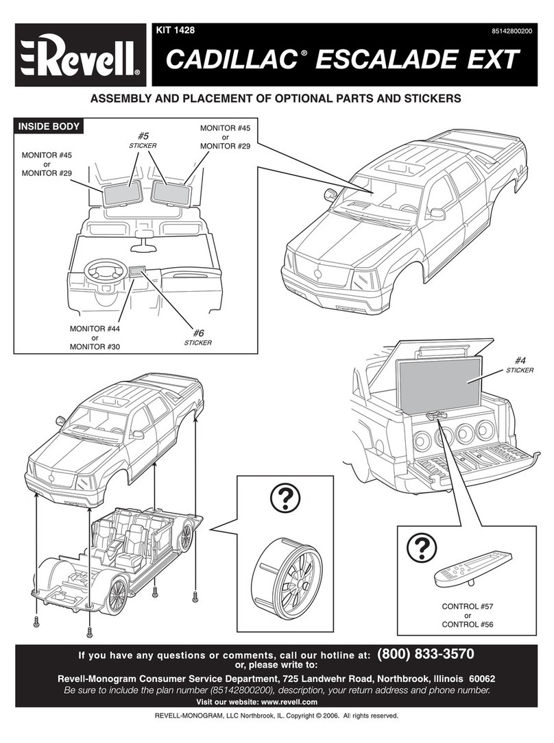 REVELL KIT 1428 User manual