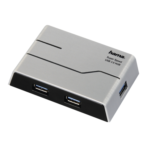 Hama Super Speed USB 3.0 Hub User manual Hama Super Speed USB 3.0 Hub User manual