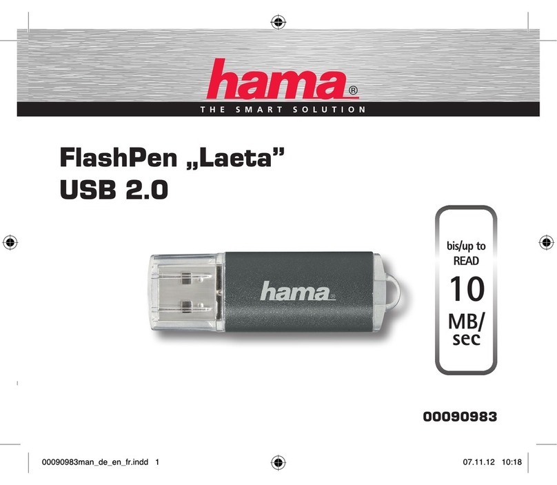 Hama Highspeed FlashPen Floater USB 2.0 User manual