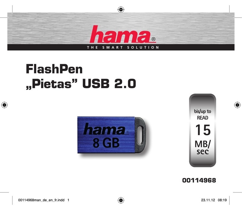 Hama Pietas FlashPen User manual Hama Pietas FlashPen User manual