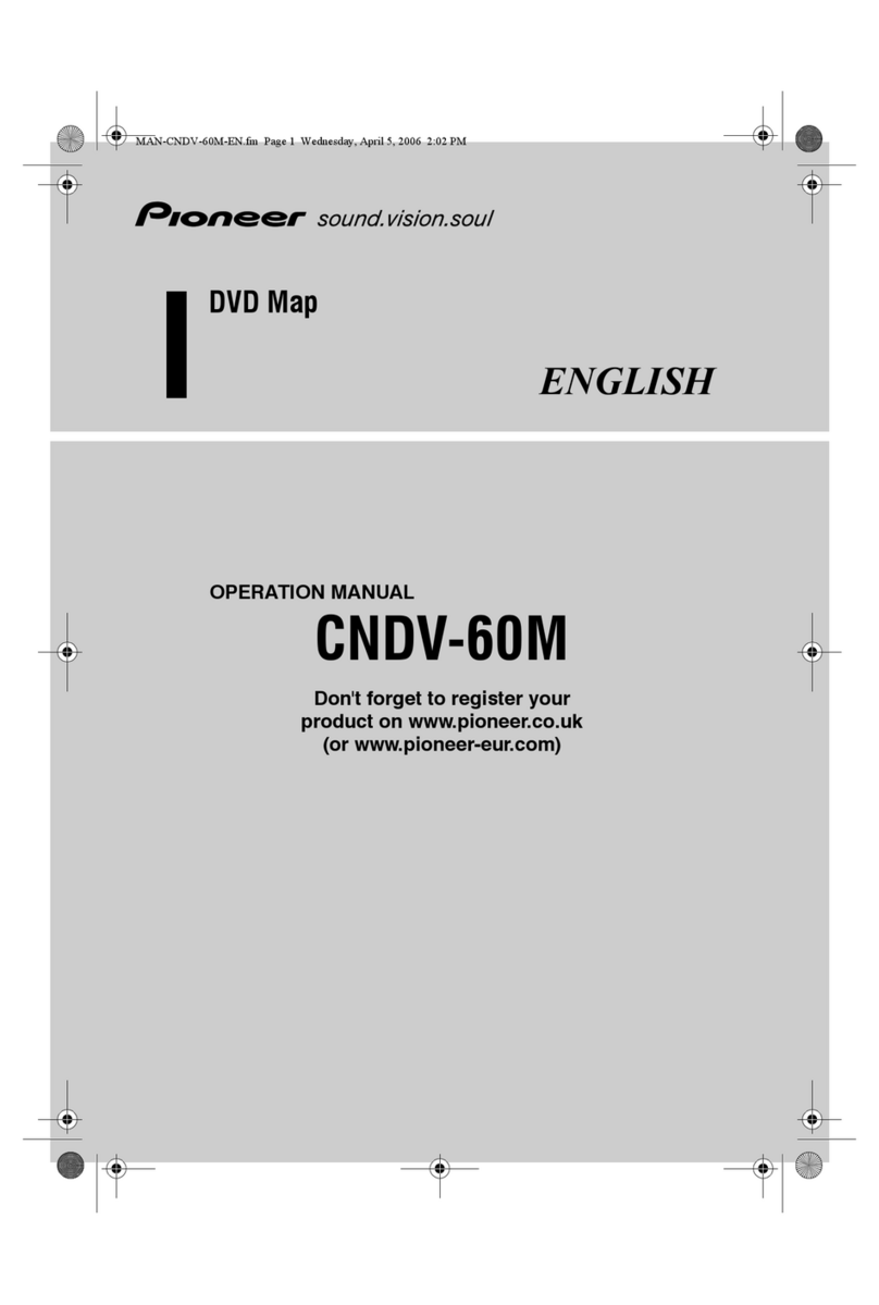 Pioneer CNDV-60M Operation manual