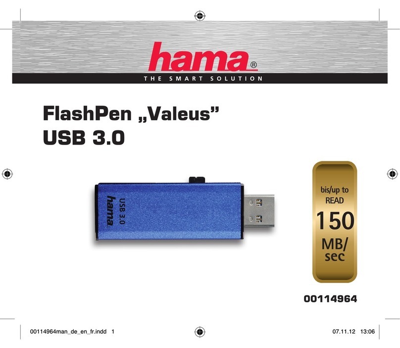 Hama Valeus FlashPen User manual Hama Valeus FlashPen User manual