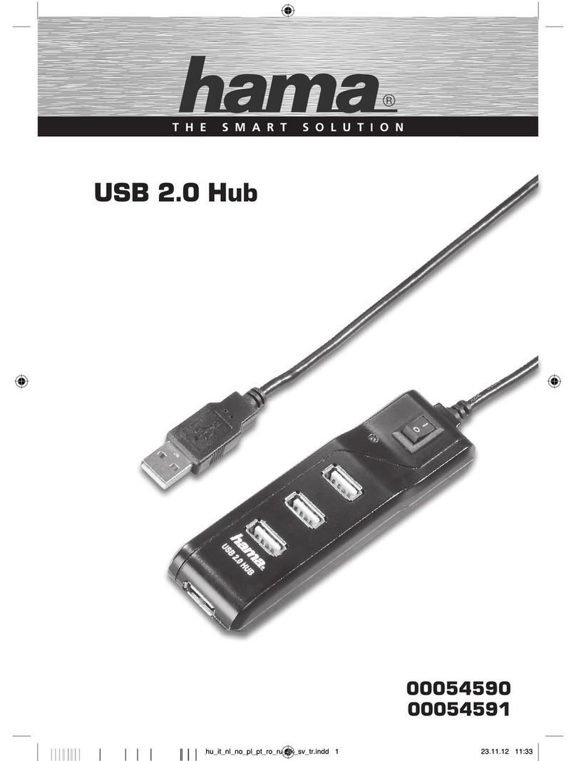 Hama USB 2.0 / Fire Wire Combo User manual Hama USB 2.0 / Fire Wire Combo User manual