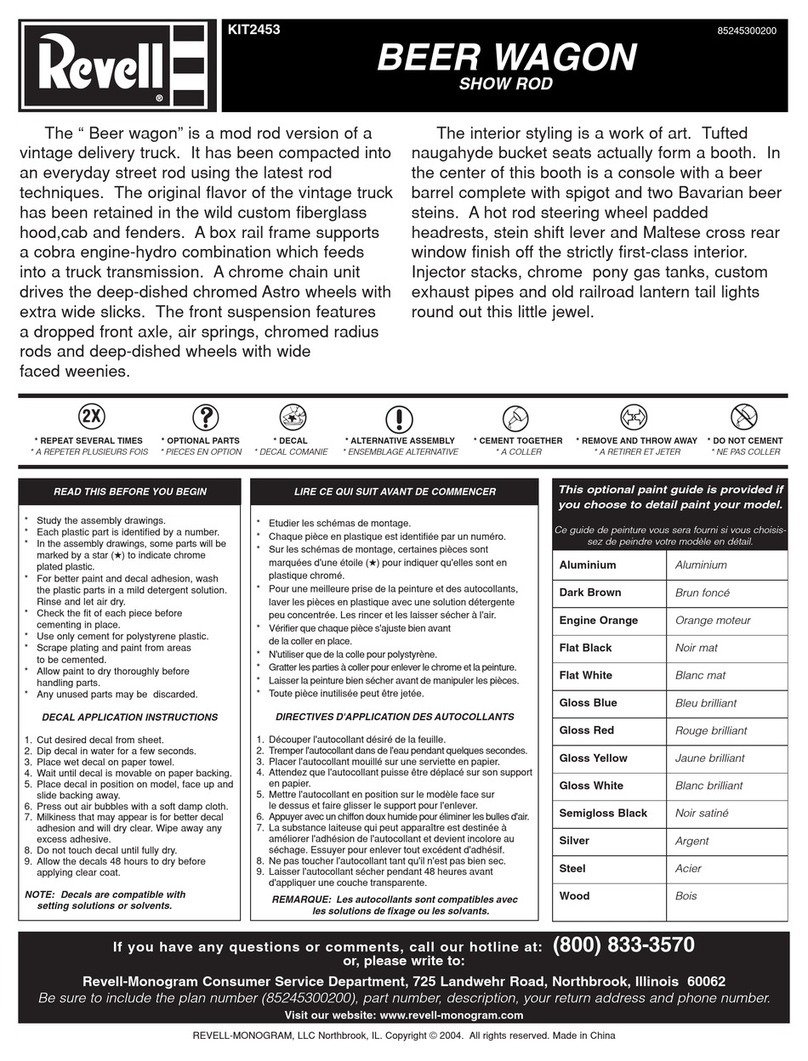 REVELL KIT 2453 User manual