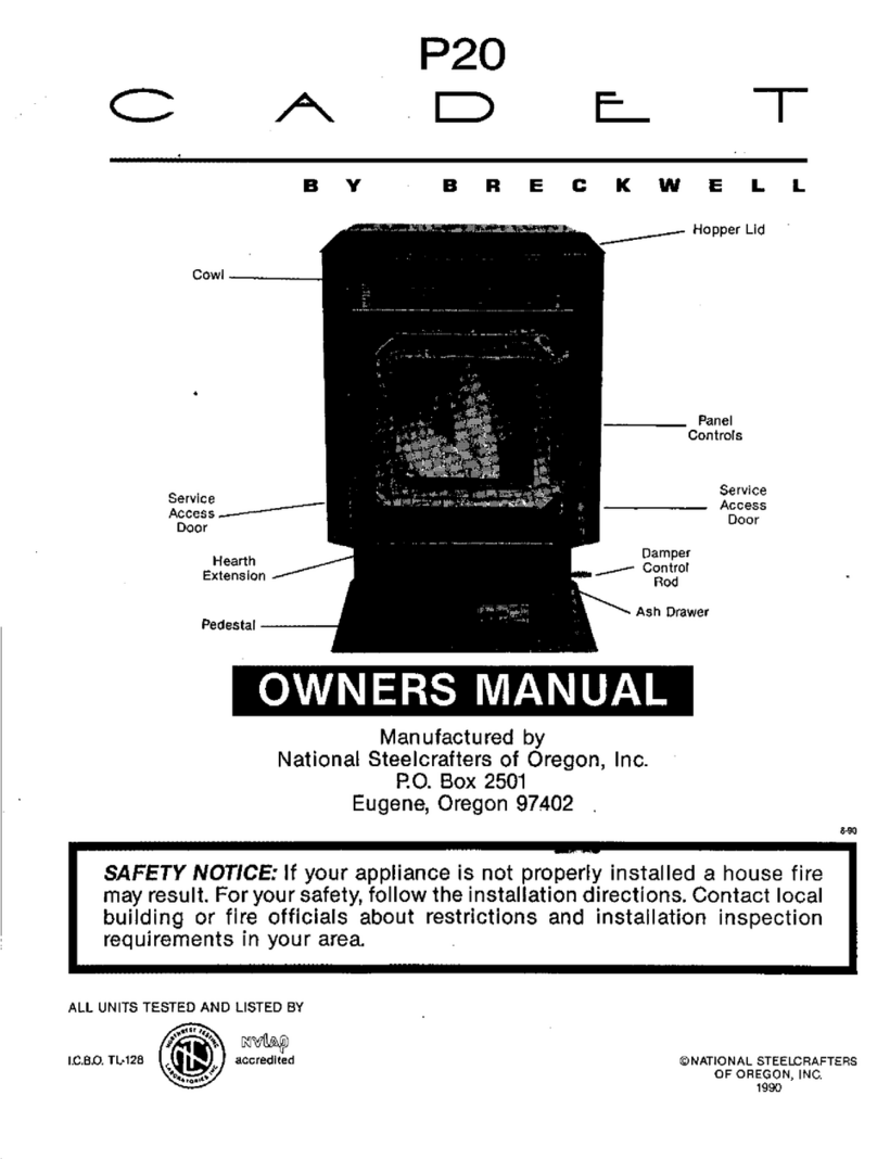 Breckwell Cadet P20 owner's manual