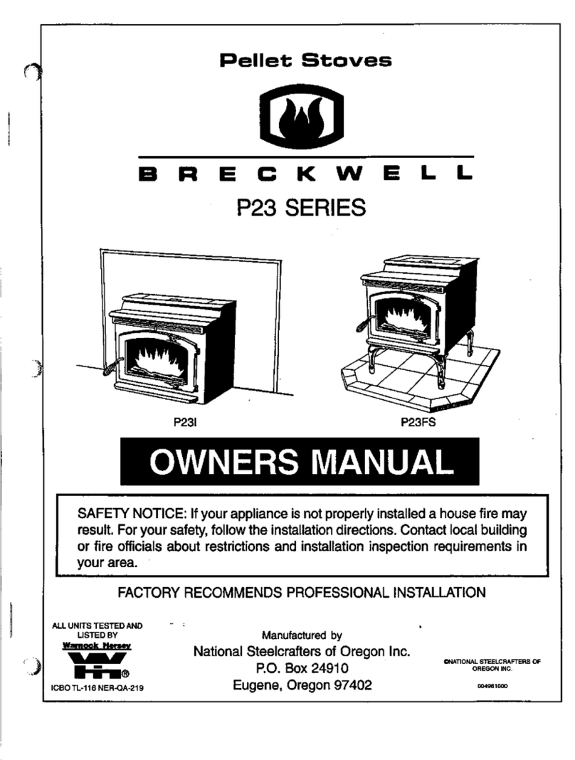 Breckwell Tradition P23I User manual