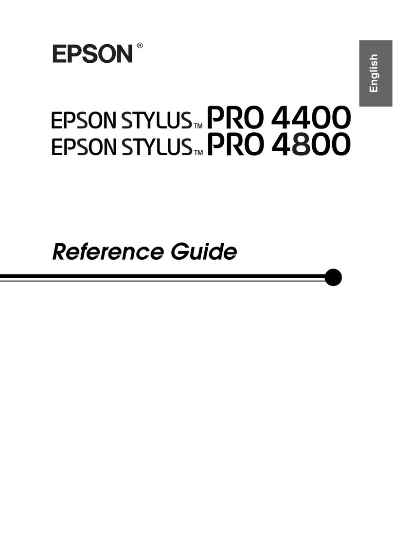 Epson Stylus Pro 4400 User manual