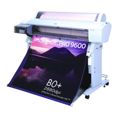 Epson Stylus Pro 9600 Photographic Dye Ink User manual Epson Stylus Pro 9600 Photographic Dye Ink User manual