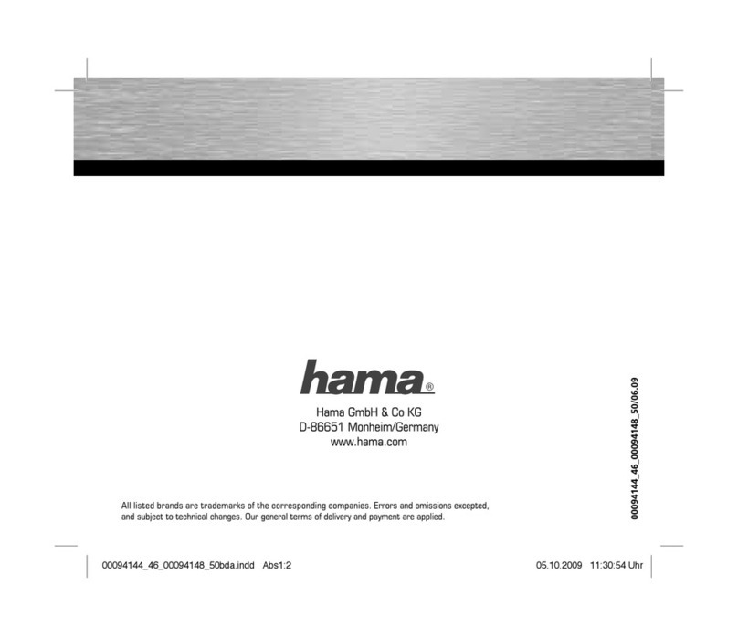 Hama VIP Highspeed FlashPen USB 2.0 Operating instruction Hama VIP Highspeed FlashPen USB 2.0 Operating instruction
