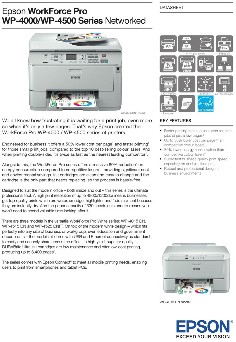 Epson WorkForce Pro WP-4500 Series User manual