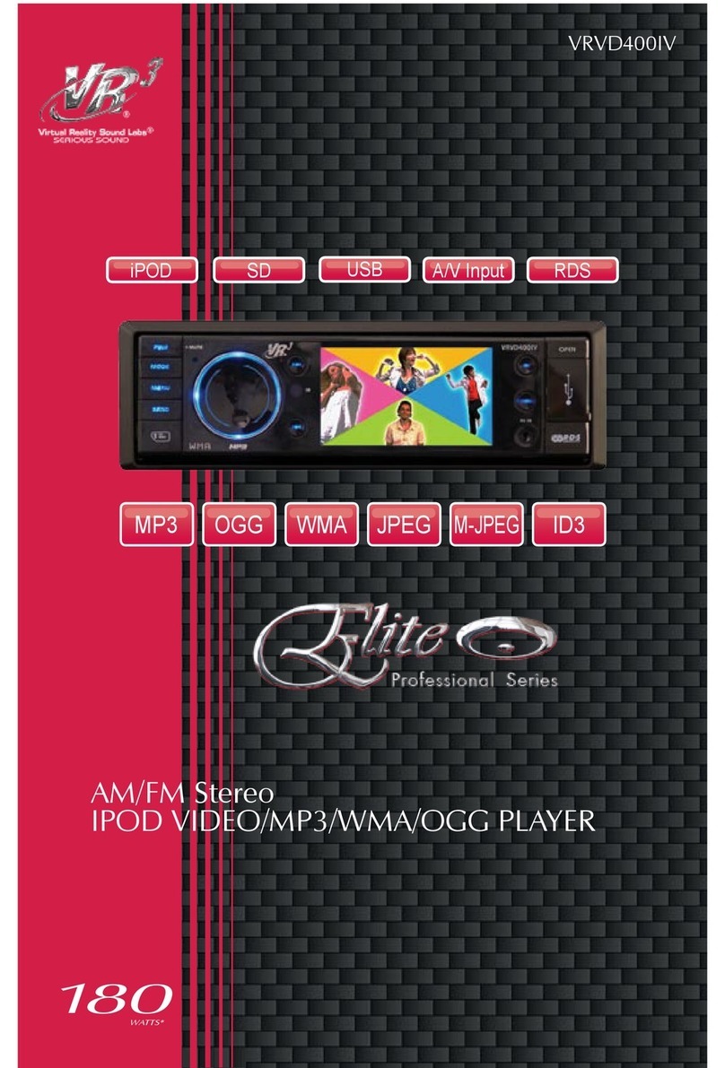 Roadmaster ELITE VRVD400IV user manual Roadmaster ELITE VRVD400IV user manual