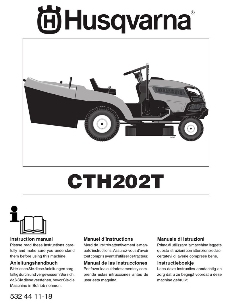 Husqvarna CTH202T instruction manual
