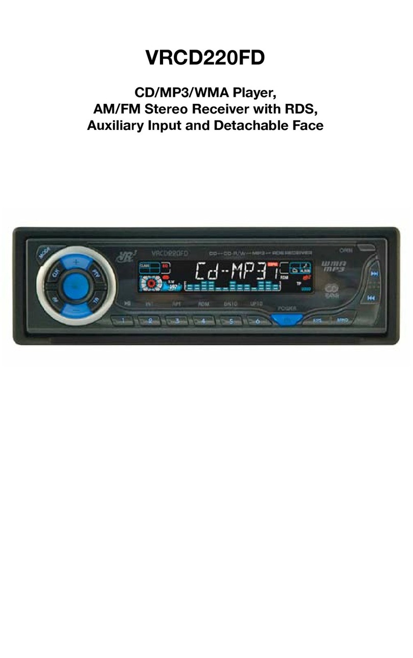 Virtual Reality VRCD220FD User manual Virtual Reality VRCD220FD User manual