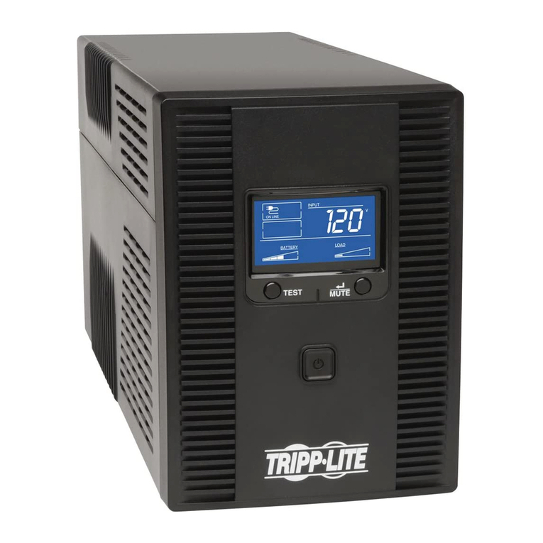 Tripp Lite OMNI1500LCDT manual&nbsp;