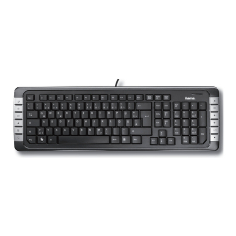 Hama Media Keyboard Operating	 instruction