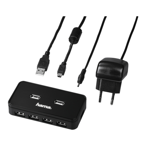 Hama USB 2.0 Hub 1:7 User manual