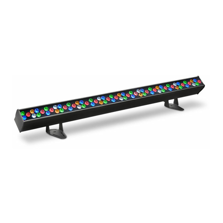 Chauvet COLORado Batten 72 Tour Quick reference guide